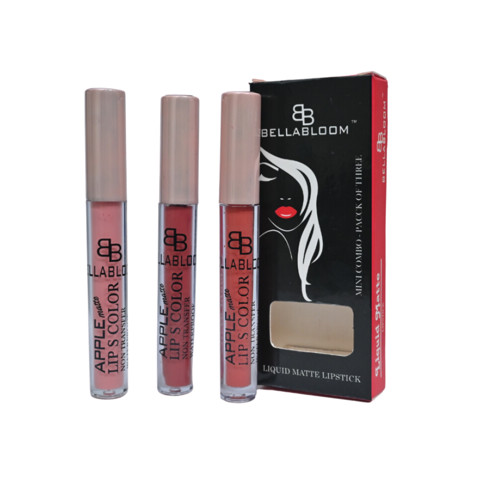 BELLABLOOM Liquid Mate lipstick combo pack of 3