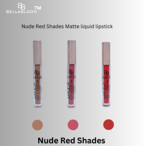 BELLABOOM NUDE RED Shade Matte Liquid Lipstick