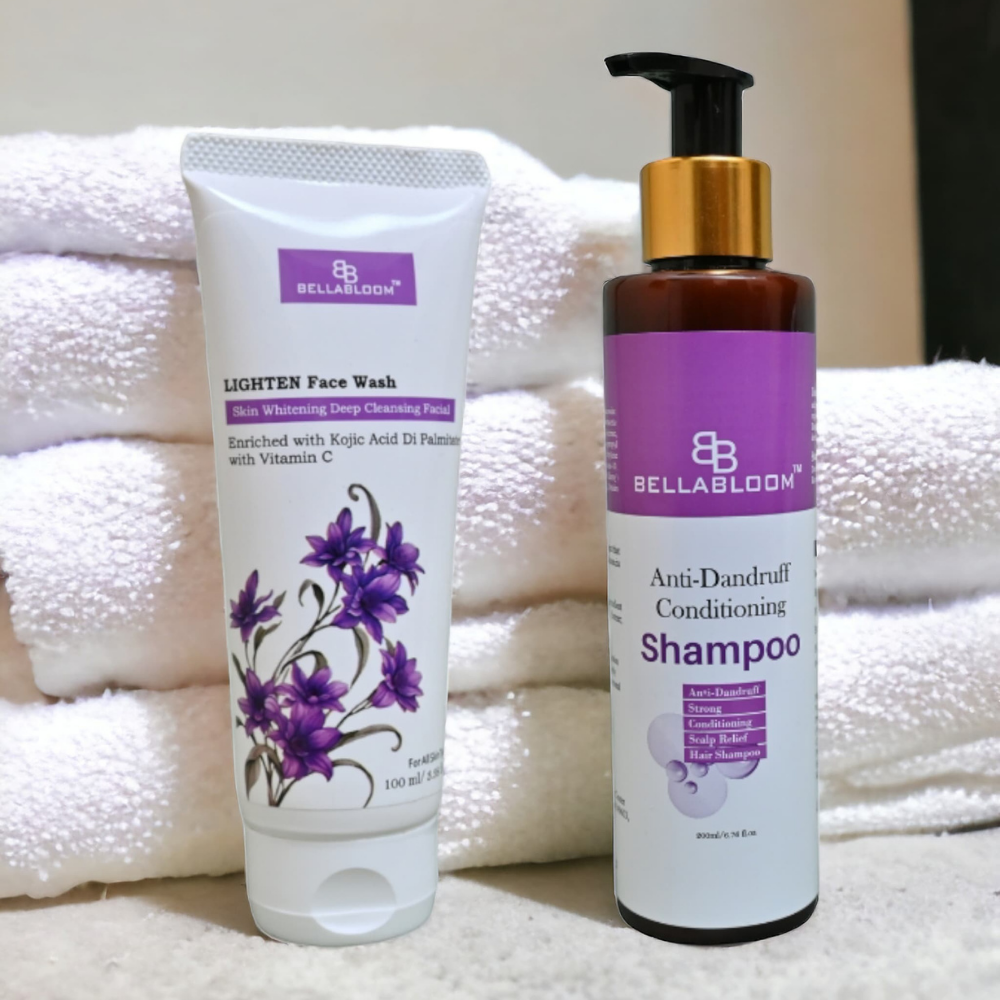 Combo Set of Face Wash and Anti Dandruff Shampoo