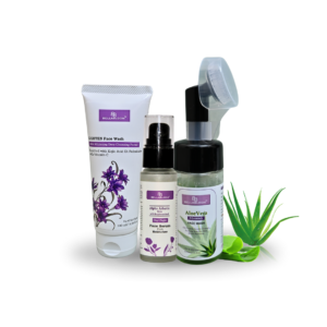 face wash and face seurm pack