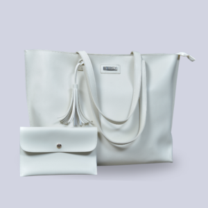 white tote bag