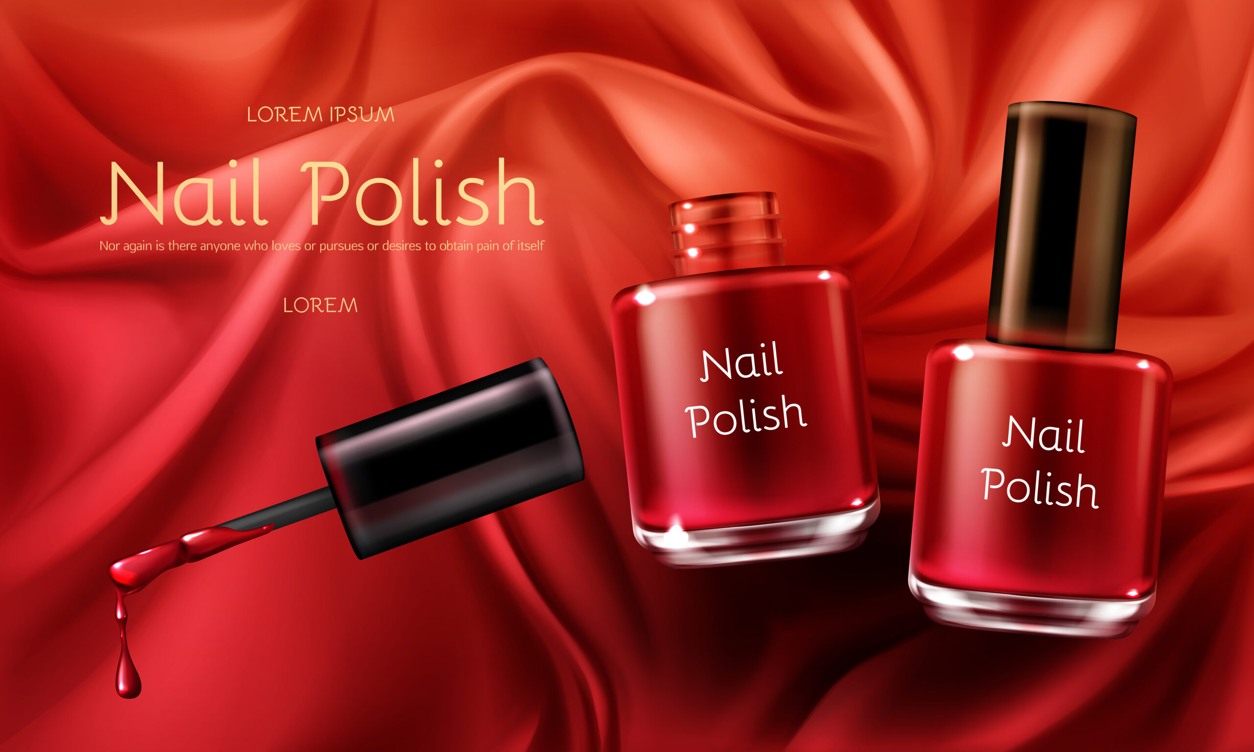 red nailp polish online